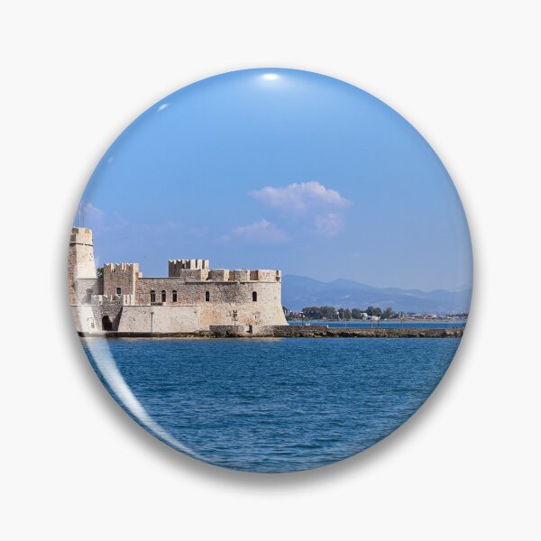 Item preview, Bourtzi water fortress in Nafplio, Greece,summer season designed and sold by goceris.