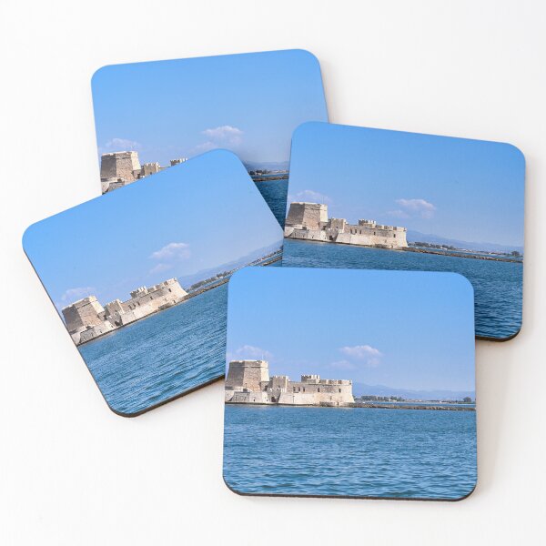 Item preview, Bourtzi water fortress in Nafplio, Greece,summer season designed and sold by goceris.