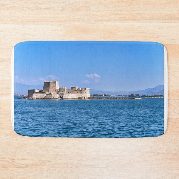 Item preview, Bourtzi water fortress in Nafplio, Greece,summer season designed and sold by goceris.