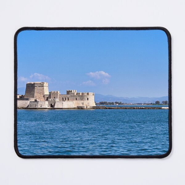 Item preview, Bourtzi water fortress in Nafplio, Greece,summer season designed and sold by goceris.
