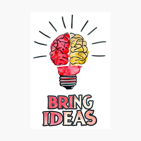 Item preview, Bring IDEAS! designed and sold by Retreker.