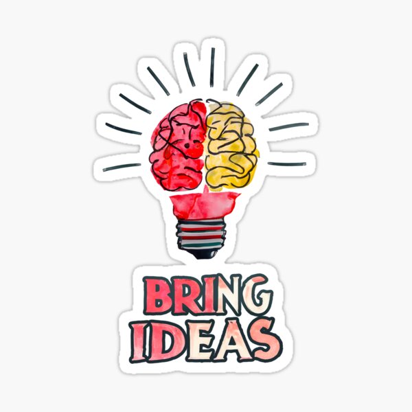 Item preview, Bring IDEAS! designed and sold by Retreker.