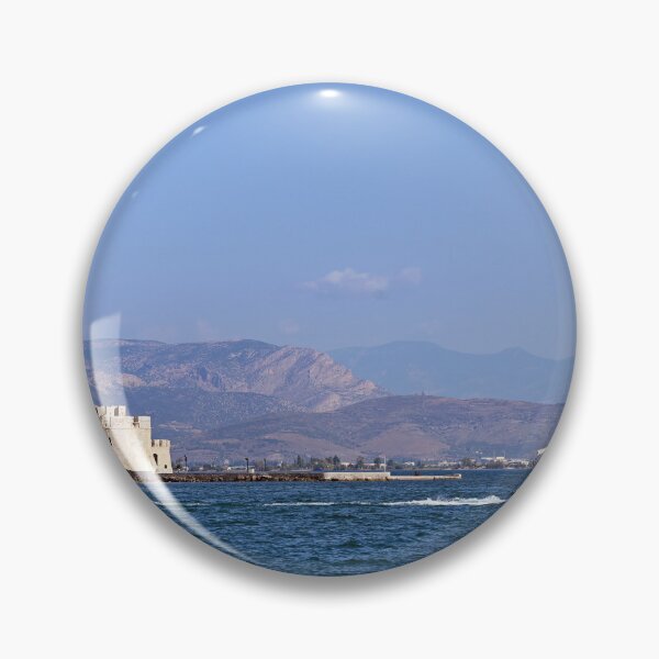 Item preview, Bourtzi Venetian water fortress in Nafplio, Peloponnese, Greece,summer season designed and sold by goceris.