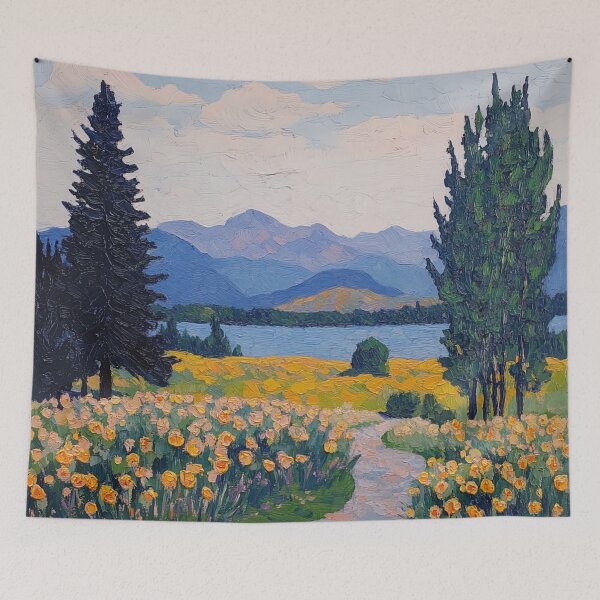 Item preview, British Columbia | Post-impressionist painting style designed and sold by ComicsFactory.