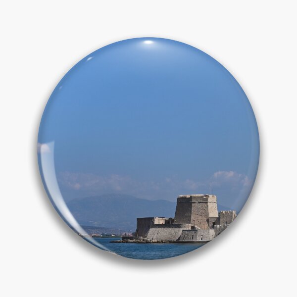 Item preview, Bourtzi fortress in Nafplio, Peloponnese, Greece,summertime designed and sold by goceris.