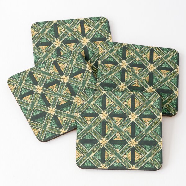 Item preview, Diamond design with celtic style bands and flowers designed and sold by Lewis-mart.