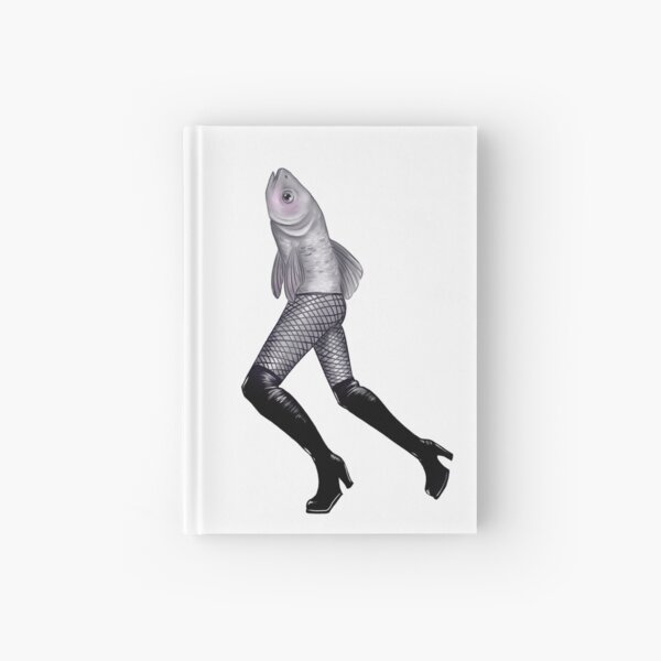 Reverse Mermaid Hardcover Journal
