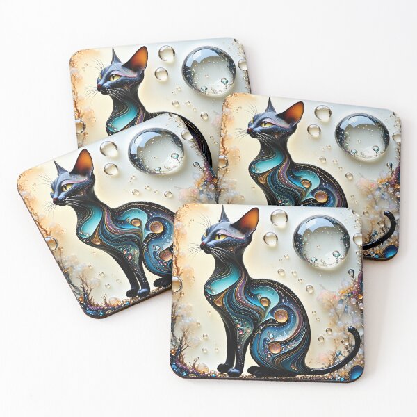 Item preview, epoxy cat designed and sold by bogfl.