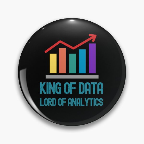 Item preview, King Of Data Lord Of Analytics Funny T-Shirt For Data King designed and sold by EvocatiVerse.