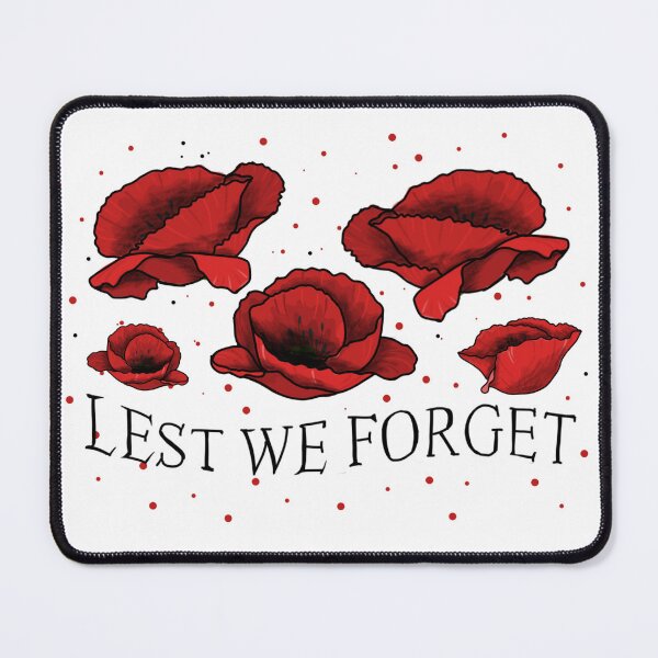 Item preview,  Anzac day 2025 - Lest We Forget - Poppy Day Australian  Men Woman Kids  designed and sold by Taylor  ART.