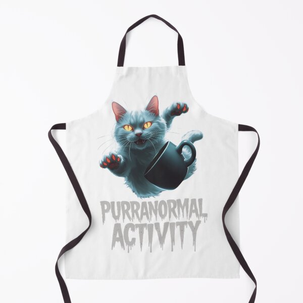 Item preview, Purranormal Activity Ghost Cat Funny Cat Humor Halloween Cat Spooky Cat designed and sold by Furry Paw Prints.