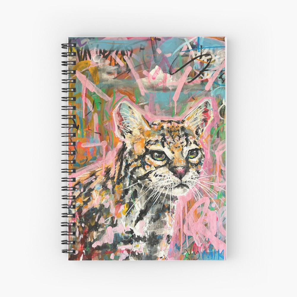 Vista previa del artículo con la obra «Cuaderno de espiral», diseñado y vendido por Mikiekrisztal.
