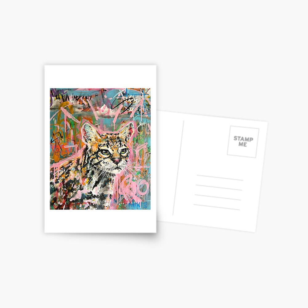 Vista previa del artículo con la obra «Postal», diseñado y vendido por Mikiekrisztal.