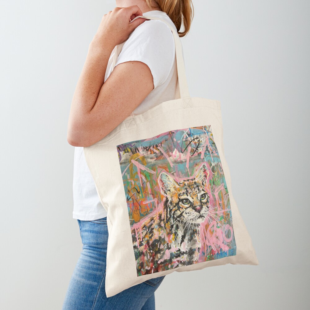 Vista previa del artículo con la obra «Bolsa de algodón», diseñado y vendido por Mikiekrisztal.