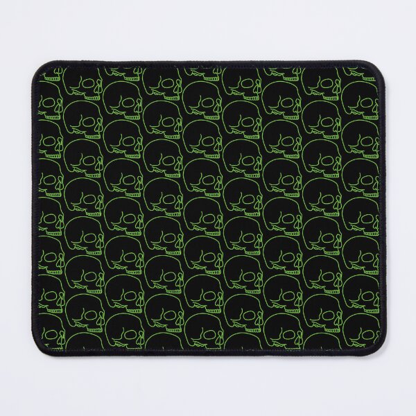 Item preview, Neon green skull designed and sold by Creepy-Culture.