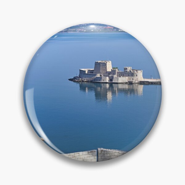 Item preview, Bourtzi Venetian water fortress in Nafplio, Peloponnese, Greece,summer season designed and sold by goceris.