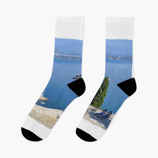 Item preview, Bourtzi Venetian water fortress in Nafplio, Peloponnese, Greece,summer season designed and sold by goceris.