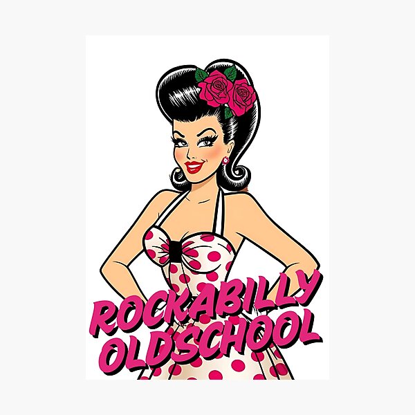 Item preview, Rockabilly de la vieja escuela designed and sold by whatthefoxsays.