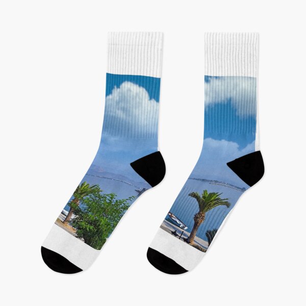Item preview, Bourtzi Venetian water fortress and harbor in Nafplio, Peloponnese, Greece,summer season designed and sold by goceris.