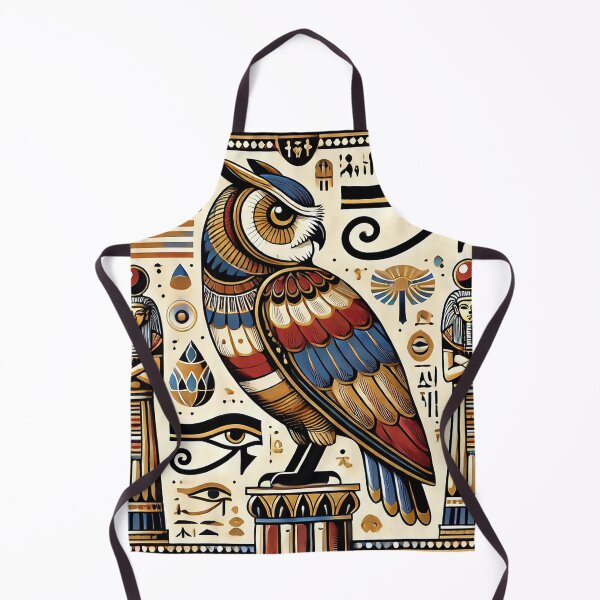 Item preview, Ancient Egyptian Style Owl Artwork designed and sold by ALW951.