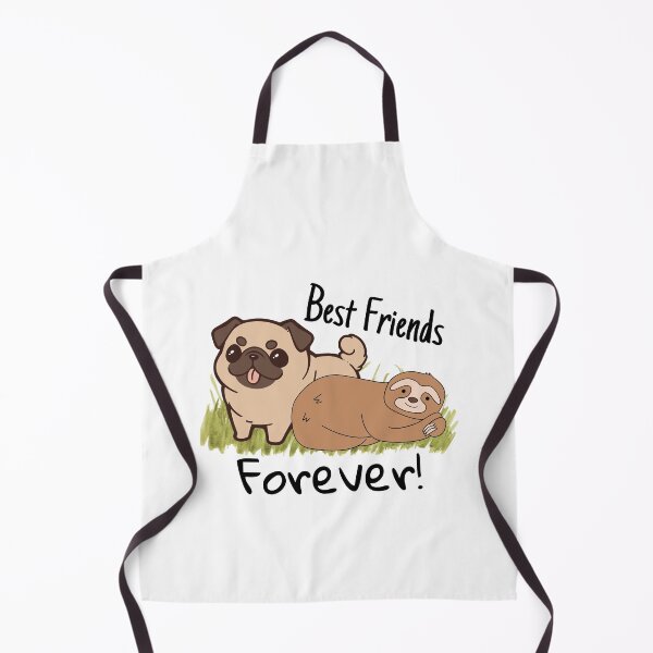 Item preview, Cute Sloth and pug Friendship for Pug Lover designed and sold by Laugh-Lines.