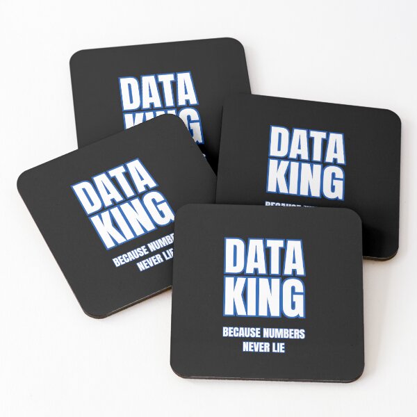 Item preview, Data King Because Numbers Never Lie Funny T-Shirt designed and sold by EvocatiVerse.
