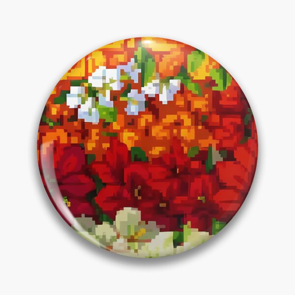 Item preview, Pixel Floral Symphony designed and sold by Glam-OOTD.