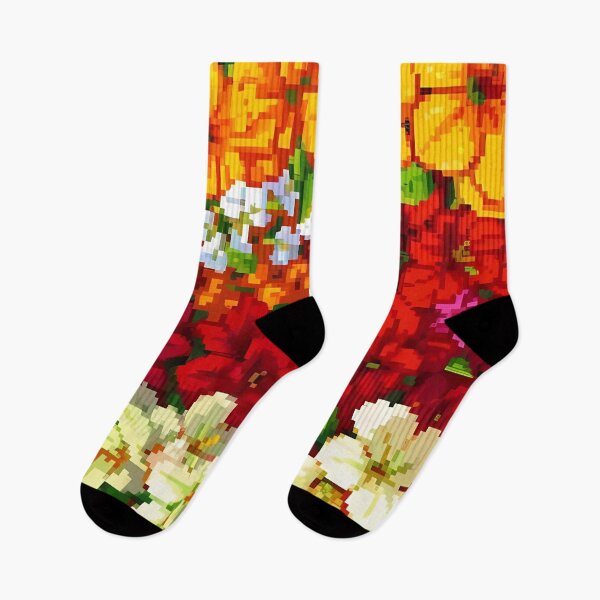 Item preview, Pixel Floral Symphony designed and sold by Glam-OOTD.