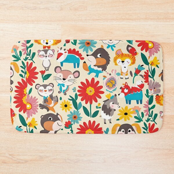 Item preview, Animal floral Pattern Cartoon designed and sold by JustSlay28.