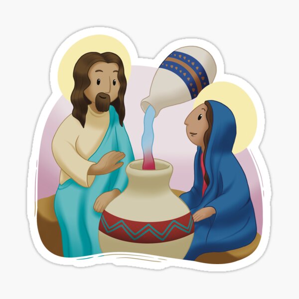 Item preview, The Wedding Feast of Cana designed and sold by MyRosaryBook.
