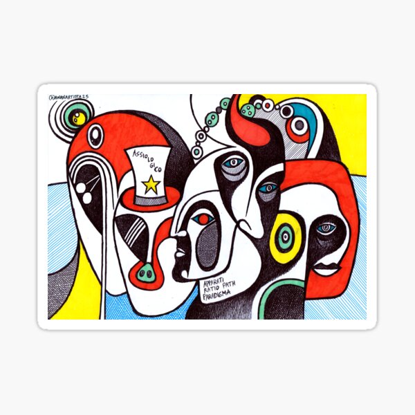 Artikel-Vorschau von Paradigmenwechsel - Entity N° 16111 (zeitgenössische Kunst=, designt und verkauft von (b)ananartista SBUFF.