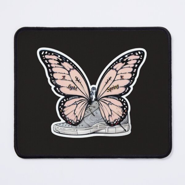 Item preview, ButterflyWing Sneakers Premium Cool Trendy Best Gift designed and sold by Imaginarium of Chaos falcon88 .