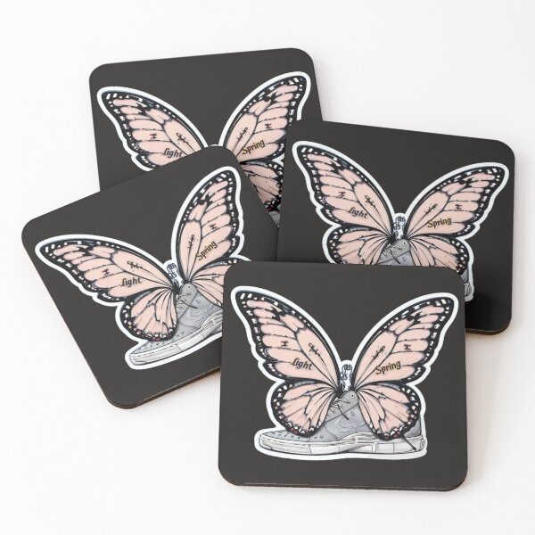 Item preview, ButterflyWing Sneakers  Premium Cool Trendy Best Gift designed and sold by Imaginarium of Chaos falcon88 .