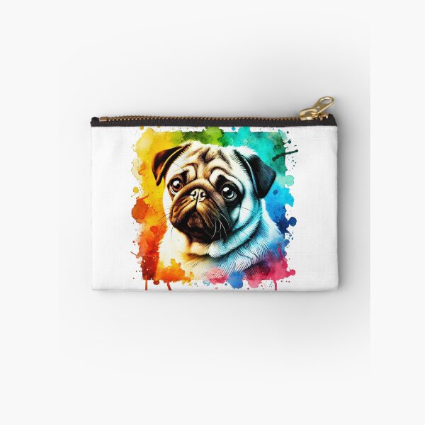 Item preview, Pug Watercolor Portrait designed and sold by MaedK.