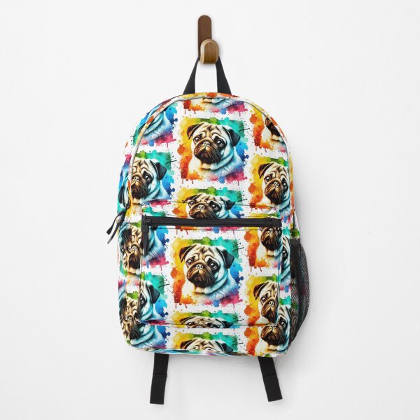 Item preview, Pug Watercolor Portrait designed and sold by MaedK.