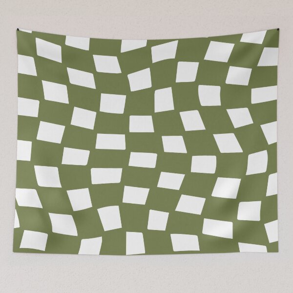 Item preview, Green checkered designed and sold by ClarkeHolanda.