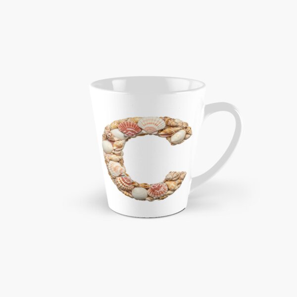 SHELLS LETTER C Tall Mug