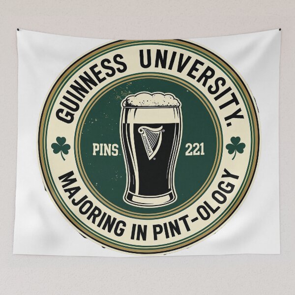 Item preview, Guinness University designed and sold by Sartawsky.