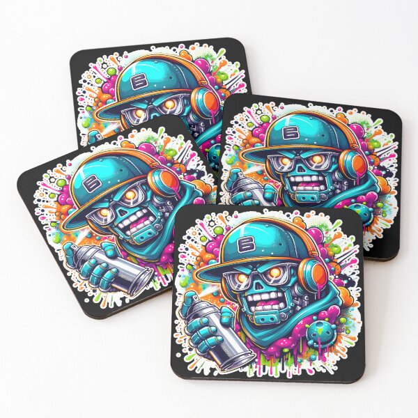 Item preview, Graffiti Cyborg: The Ultimate Street Art Rebel with a Spray Can designed and sold by DopeVibeStuff.