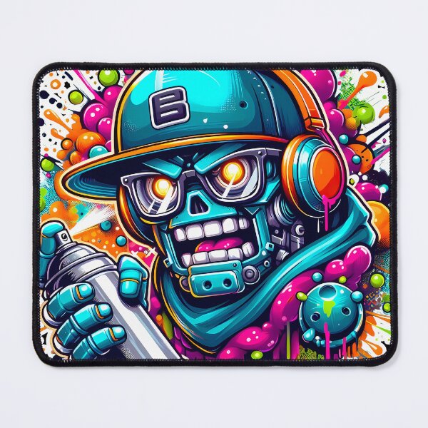 Item preview, Graffiti Cyborg: The Ultimate Street Art Rebel with a Spray Can designed and sold by DopeVibeStuff.