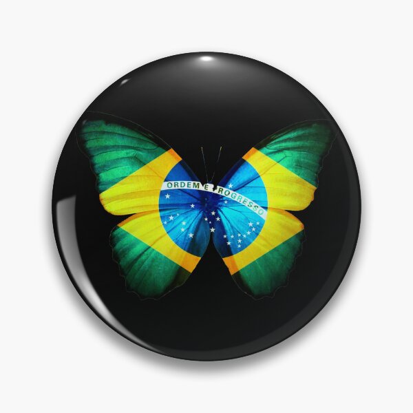 Item preview, Brazilian butterfly pride designed and sold by La Loca.
