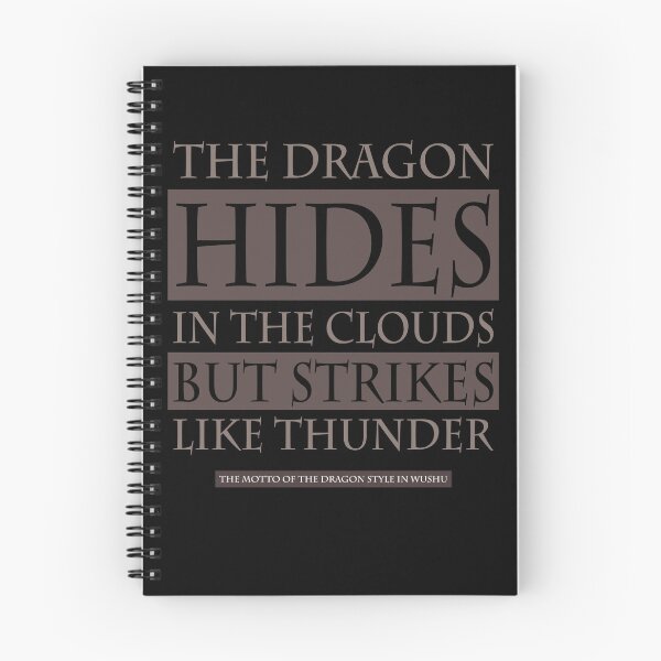 Item preview, The Dragon Hides In The Clouds But Strikes Like Thunder designed and sold by Adelberton.