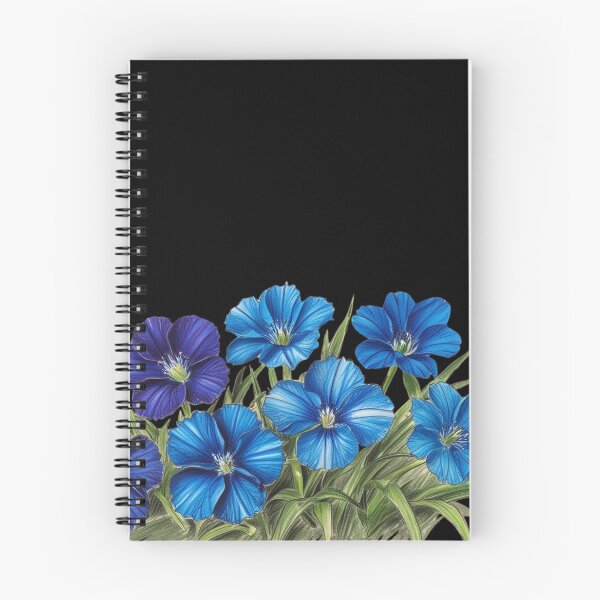 Item preview, Blue Flowers For You Happy Birthday  Gift designed and sold by Design_Your_Day.
