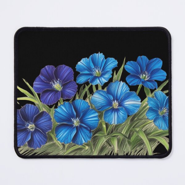 Item preview, Blue Flowers For You Happy Birthday  Gift designed and sold by Design_Your_Day.
