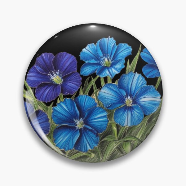 Item preview, Blue Flowers For You Happy Birthday  Gift designed and sold by Design_Your_Day.