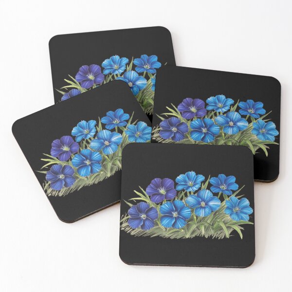 Item preview, Blue Flowers For You Happy Birthday  Gift designed and sold by Design_Your_Day.