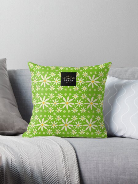 Item preview, Fresh Green Daisy Pattern – Cozy & Stylish Bedding and Home Decor designed and sold by BrisaLuxe.