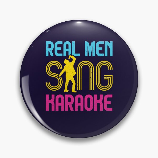 Item preview, Real Men Sing Karaoke designed and sold by jaygo.