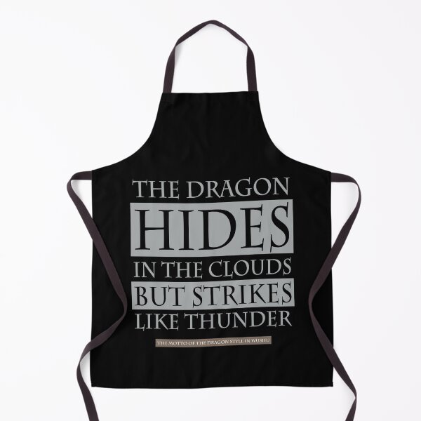 Item preview, The Dragon Hides In The Clouds But Strikes Like Thunder designed and sold by Adelberton.