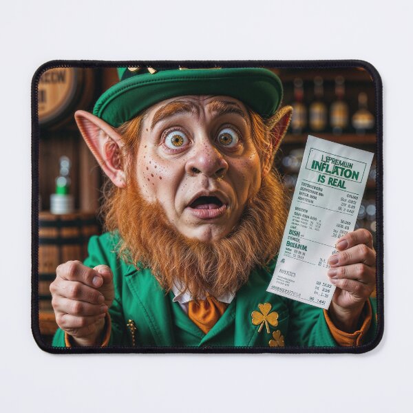 Item preview, Magical inflation: Not even leprechauns can pay the bill designed and sold by Sartawsky.